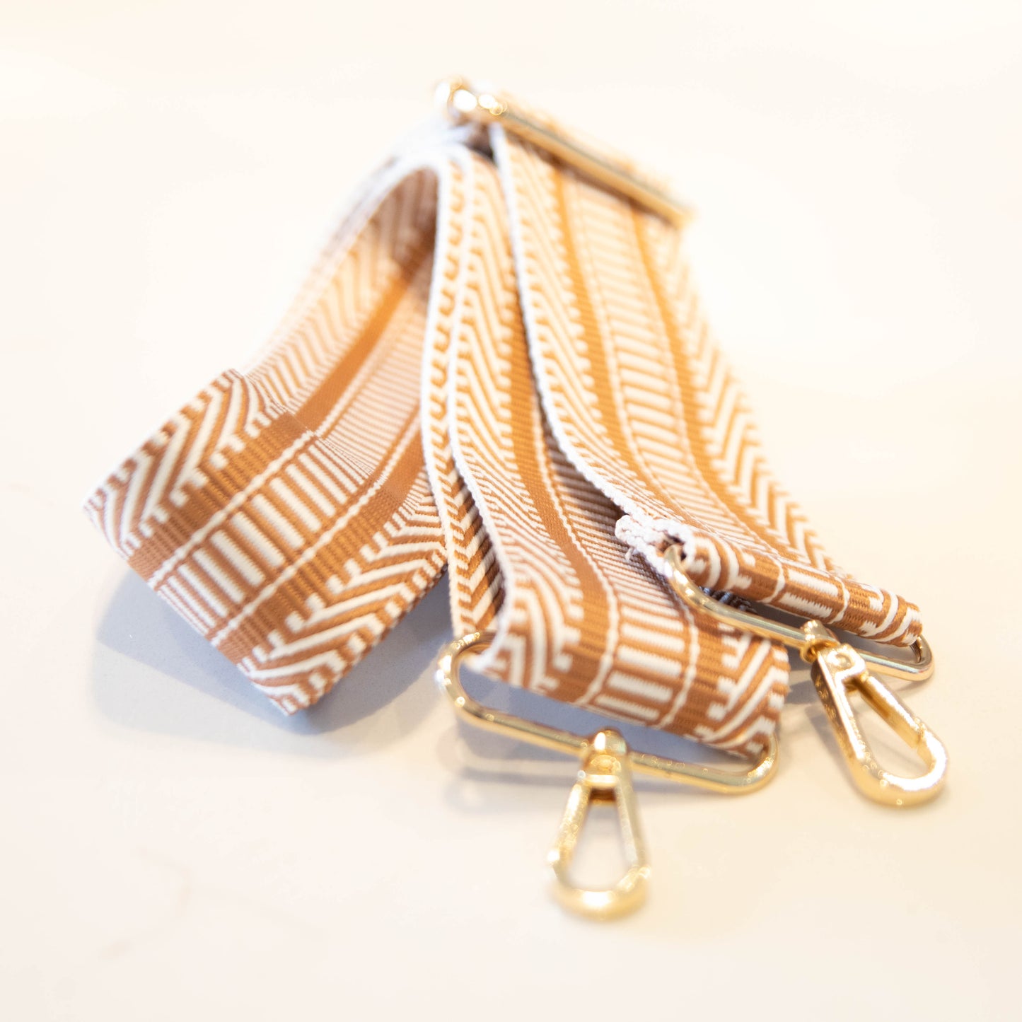 Beige Stripe Strap – MyGlamorousPlace