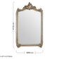 Garland Rectangular Champagne Mirror