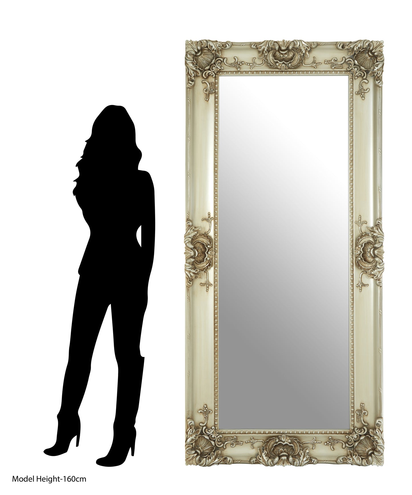 Sentinel Rectangle Silver Mirror