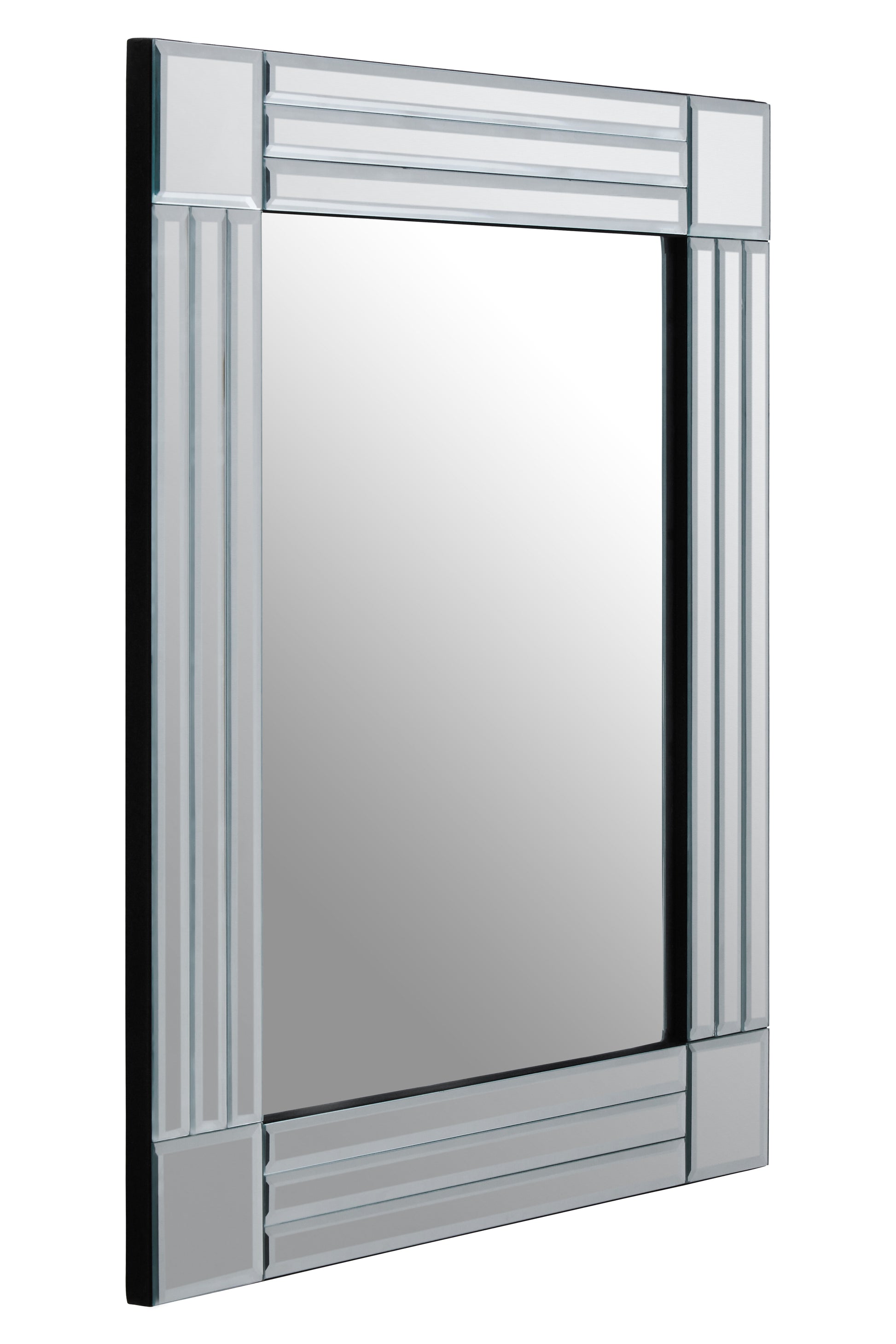 Serenity Square Silver Mirror