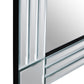 Serenity Square Silver Mirror