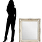 Fantasy Rectangular Golden Mirror