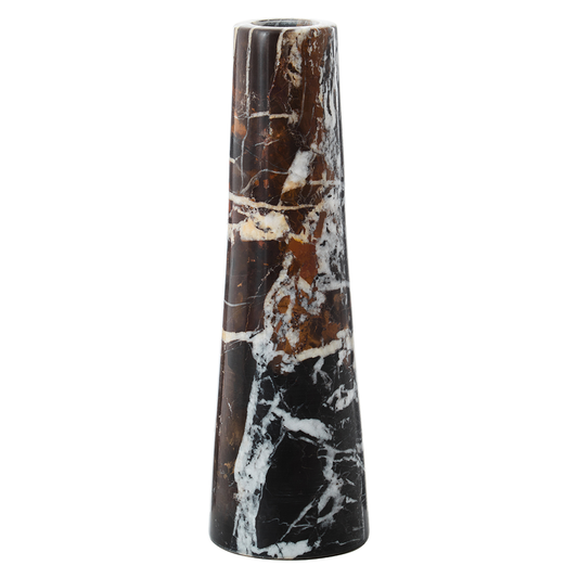 Aurora Black Marble Vase