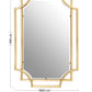 Gilded Rectangular Golden Mirror