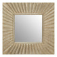 Flare Square Golden Mirror