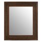 Treasure Rectangle Brown Mirror