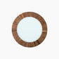 Echo Round Reclaimed Wood Mirror