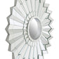 Bloom Round Silver Mirror