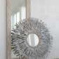 Mosaic Rectangle White Mirror