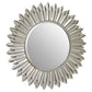 Solara Round Golden Mirror