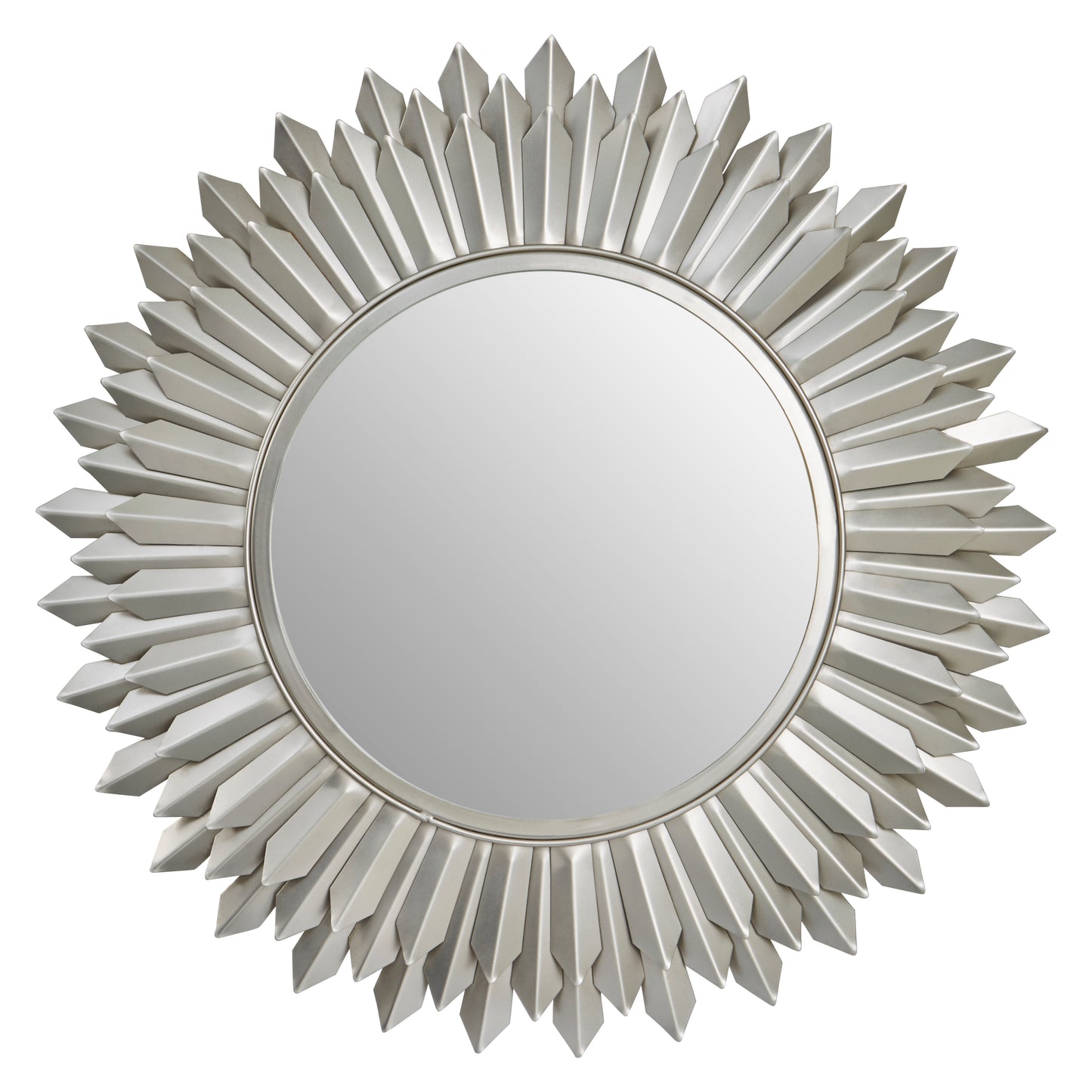 Solara Round Golden Mirror