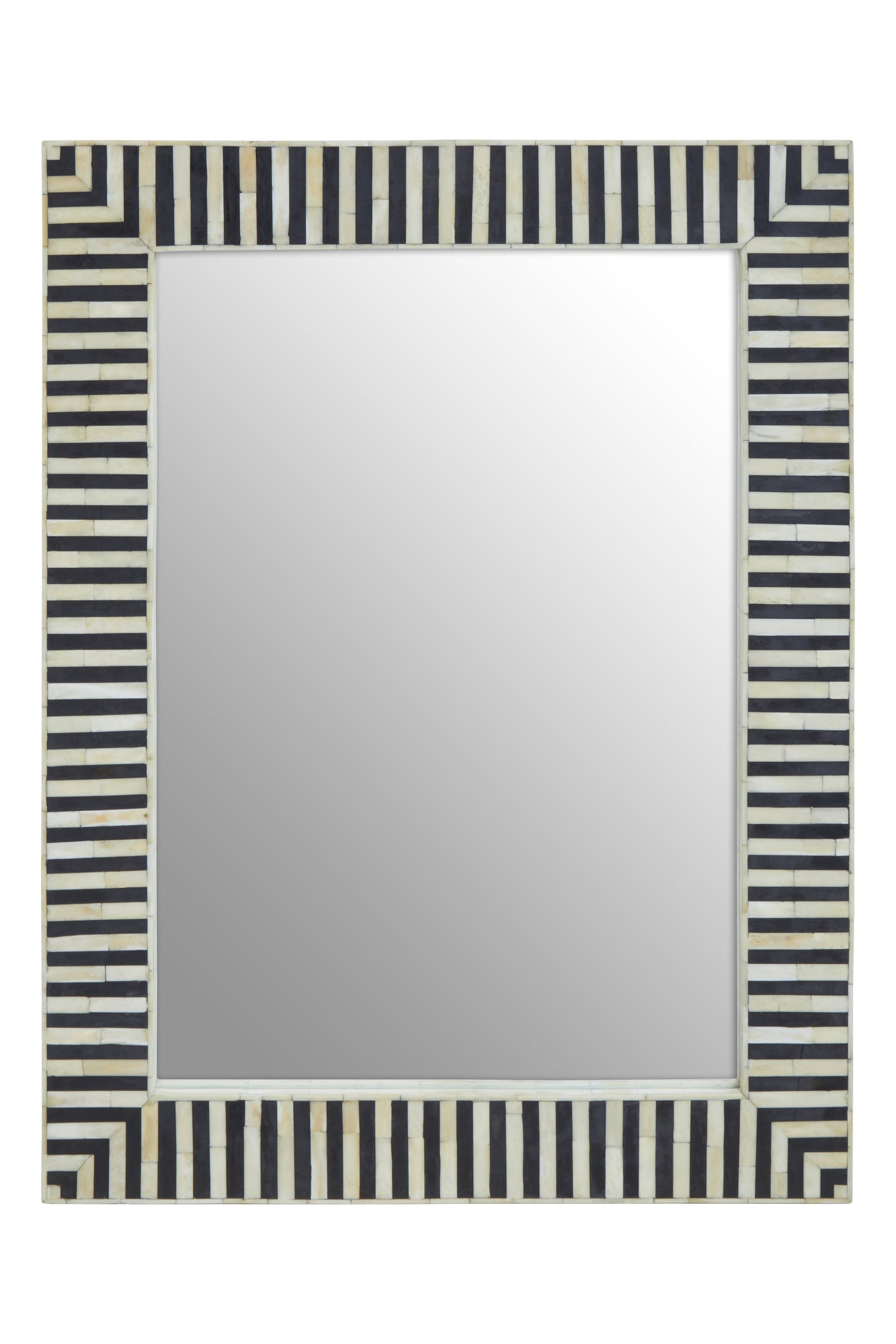 Magic Rectangular Black & White Mirror