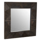 Aura Square Brown Mirror