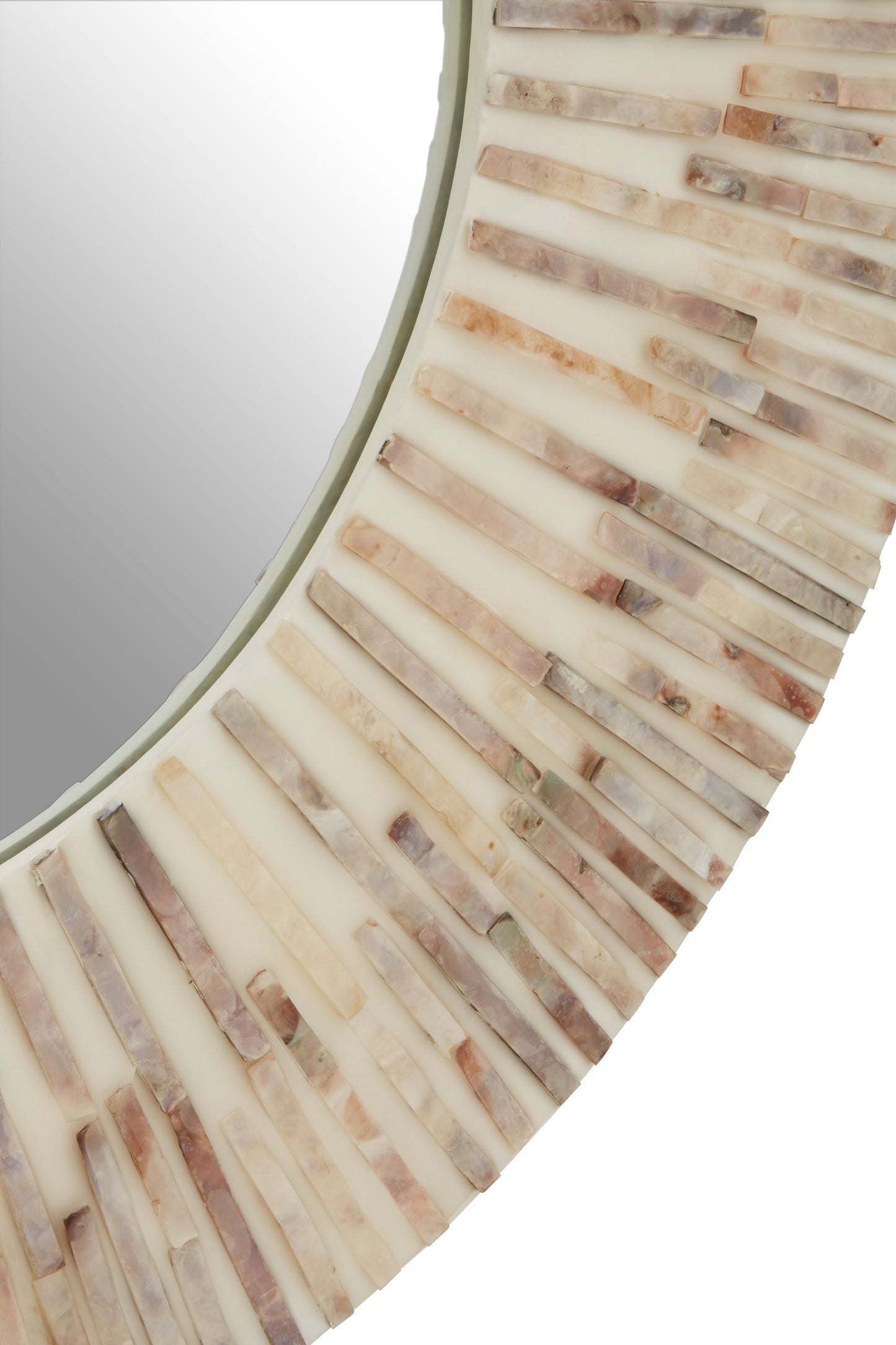 Element Round Natural Mirror