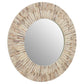 Element Round Natural Mirror