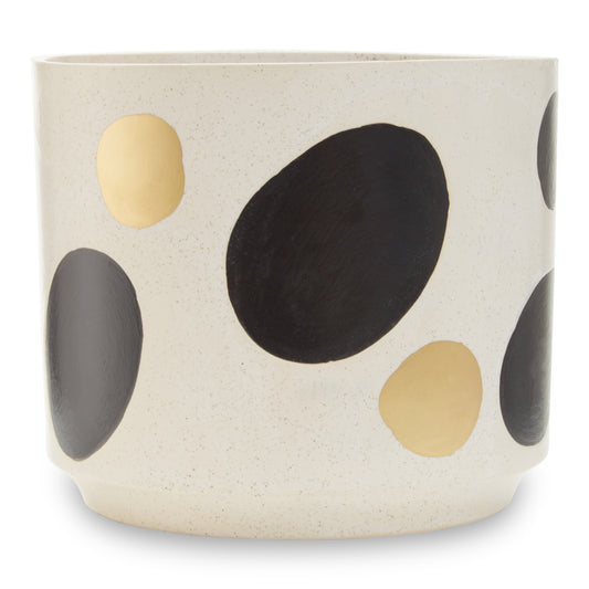 Grace Black & White Luxe Planter