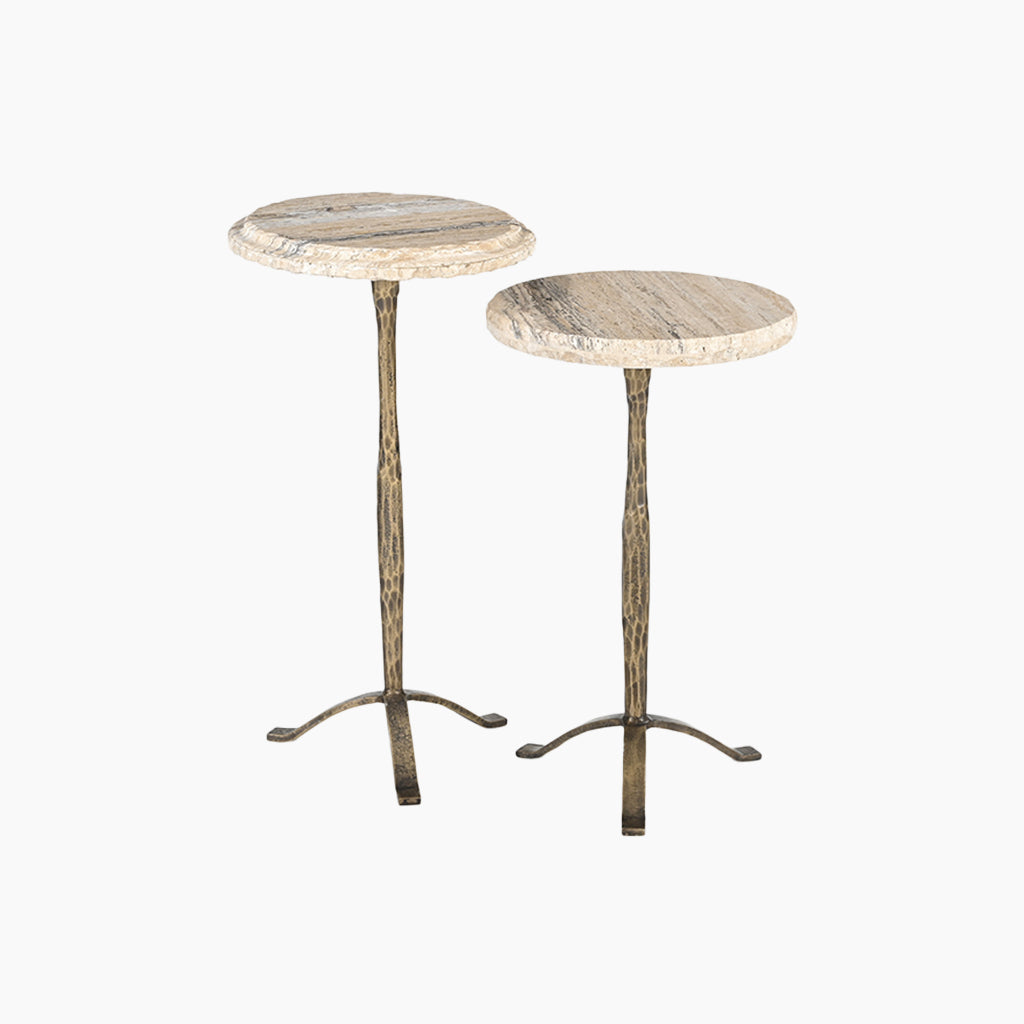 Roma Marble Round Side Table