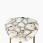 Mystique Agate Stone Side Table