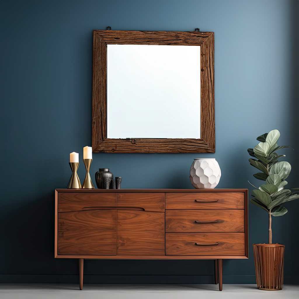 Legacy Square Wood Mirror