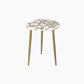 Mystique Agate Stone Side Table