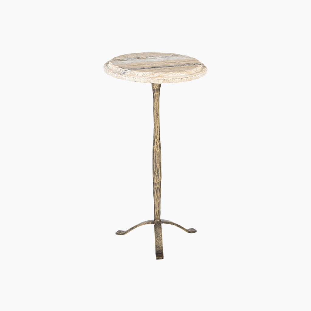 Roma Marble Round Side Table