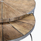 Haven Wooden Round Nesting Coffee Tables