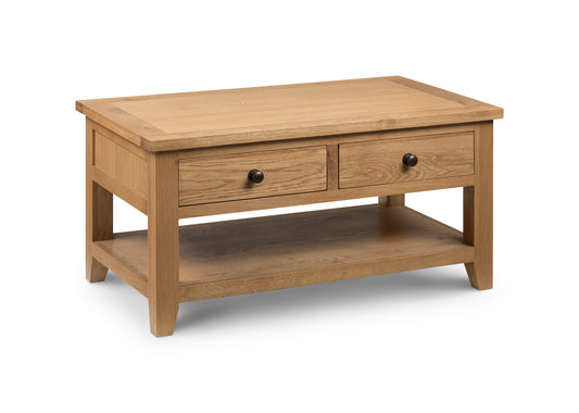 Koussi Wooden Coffee Table With Storage