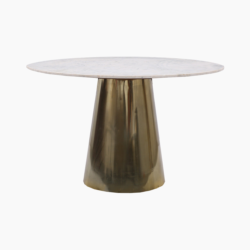 Astra Marble Round Side Table