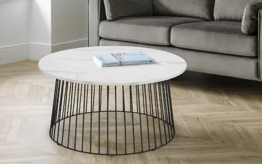 Meru Marble Round Coffee Table