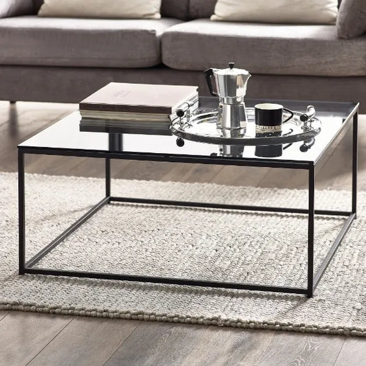 Parnis Smoked Glass Coffee Table