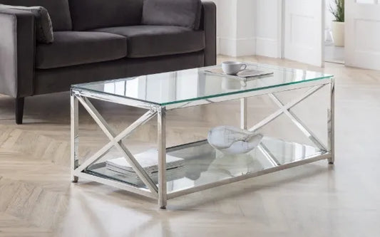 Merapi Silver Coffee Table