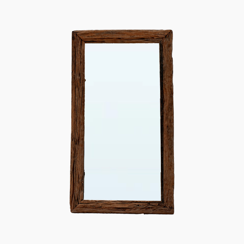 Treasure Rectangle Timber Mirror