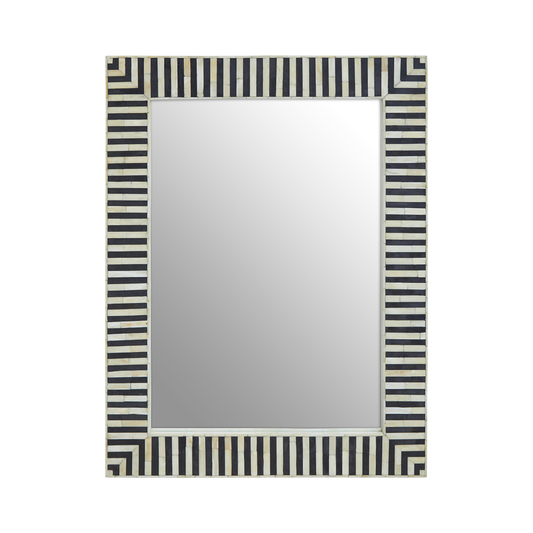 Magic Rectangular Black & White Mirror