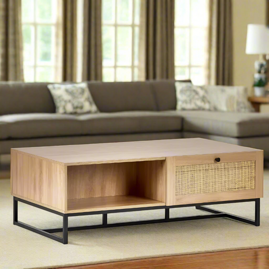 Fuji Retro Coffee Table With Storage