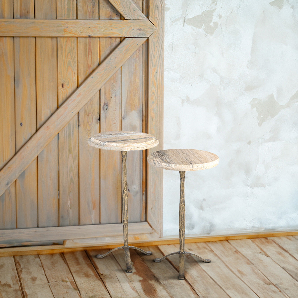 Roma Marble Round Side Table