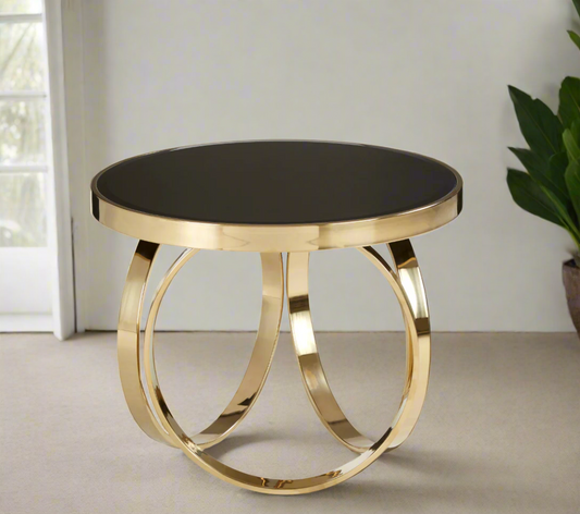 Harvey Black & Golden Coffee Table