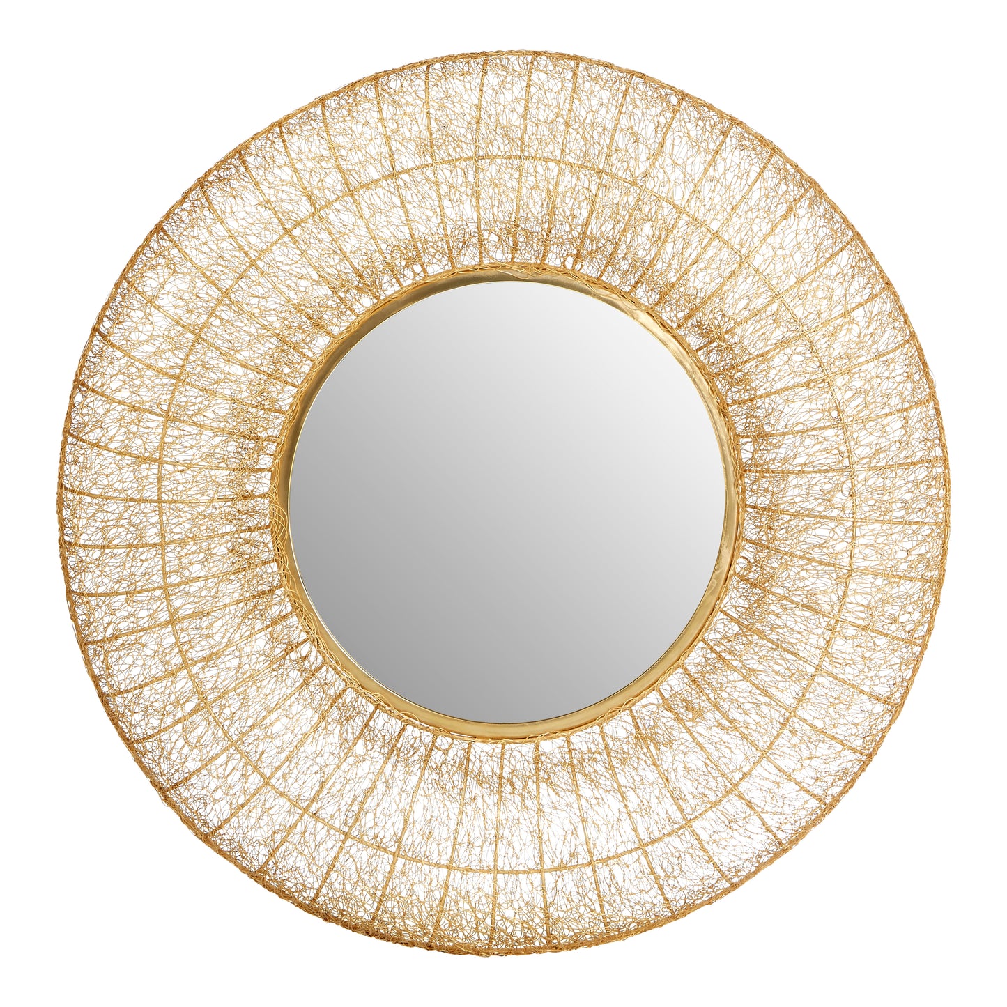 Celestial Round Golden Mirror