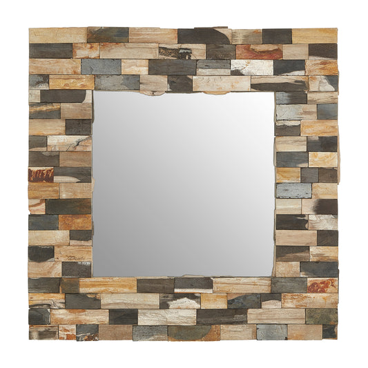 Fossil Square Multicolor Mirror