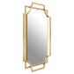 Gilded Rectangular Golden Mirror