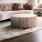 Lunar Wooden Round Coffee Table