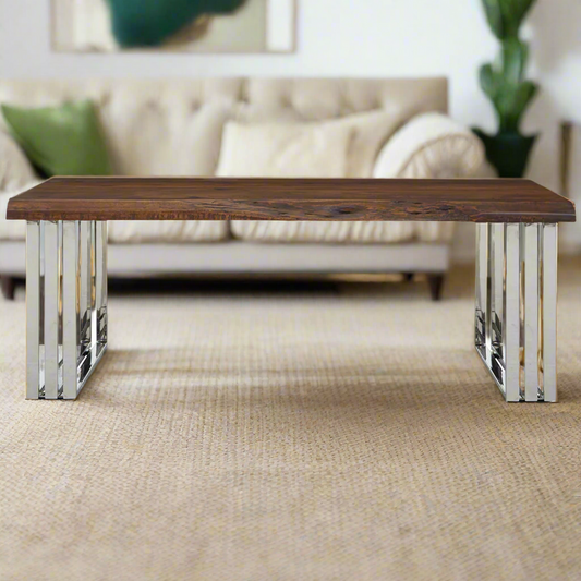 Nebula Wooden Rectangle Coffee Table